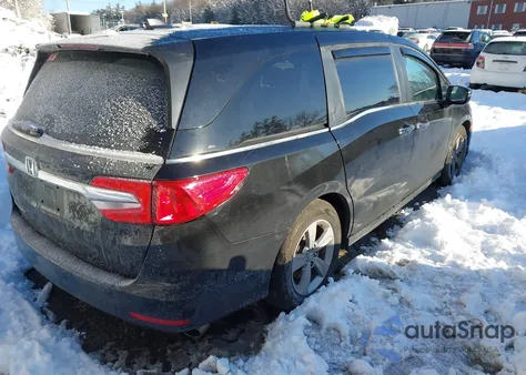 2019 Honda Odyssey Ex-L z USA, uszkodzony, nr VIN 5FNRL6H76KB037934